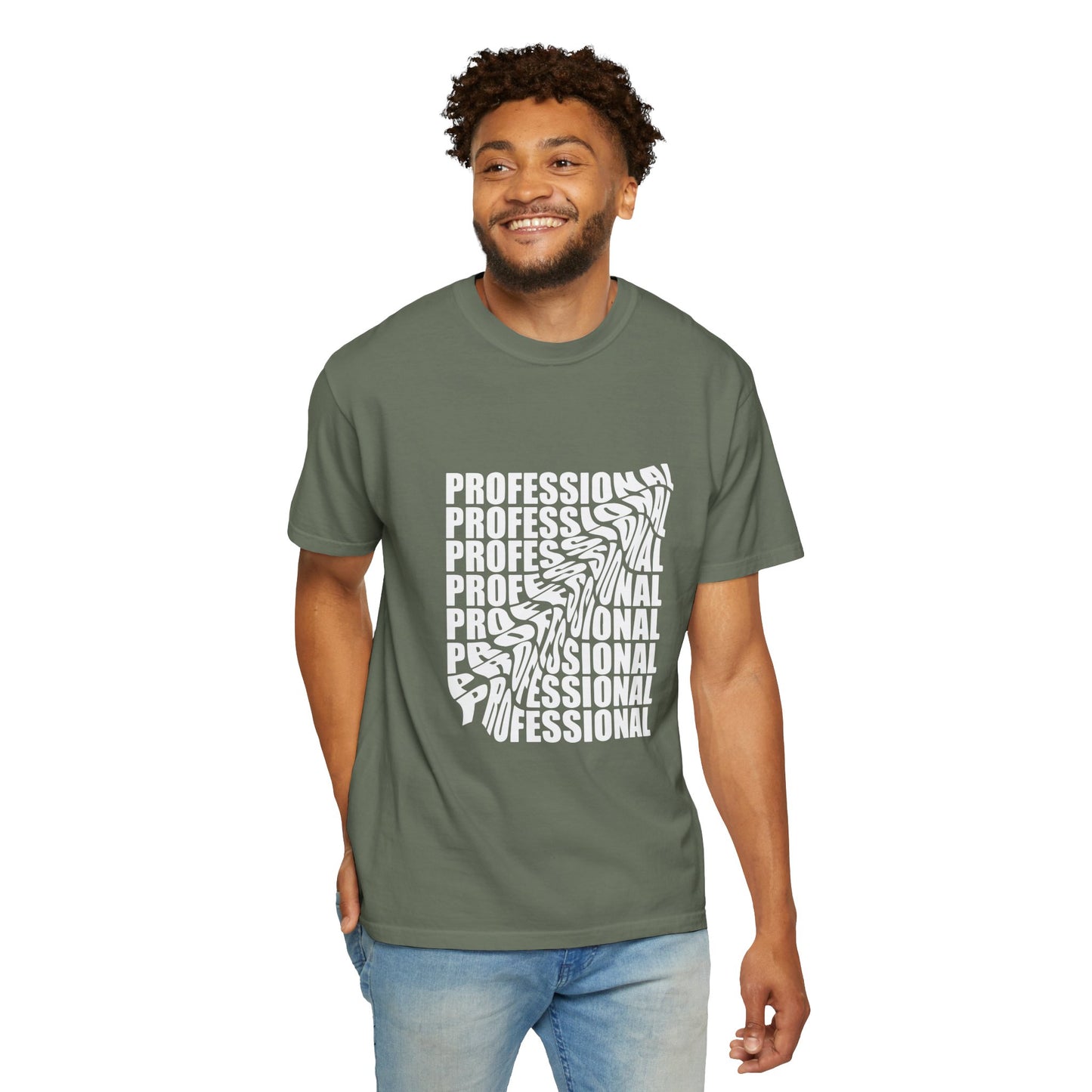 Professional Unisex Garment-Dyed T-Shirt
