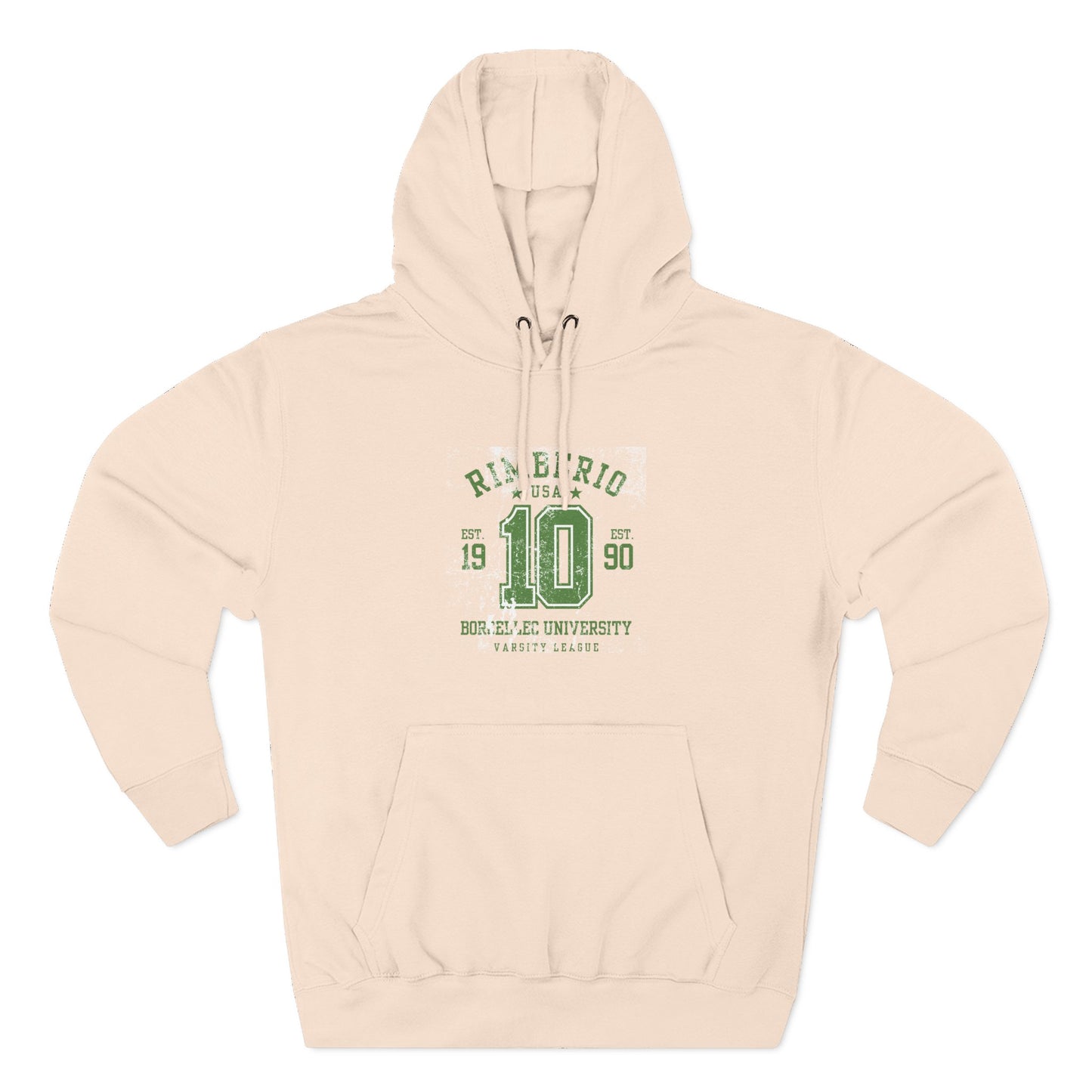 Casual Urban Fleece Hoodie with Graphic Design