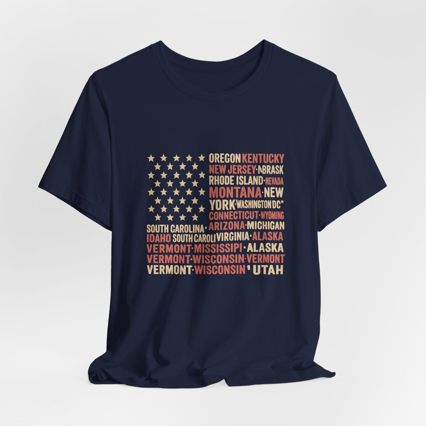 Patriotic State Pride Unisex Tee