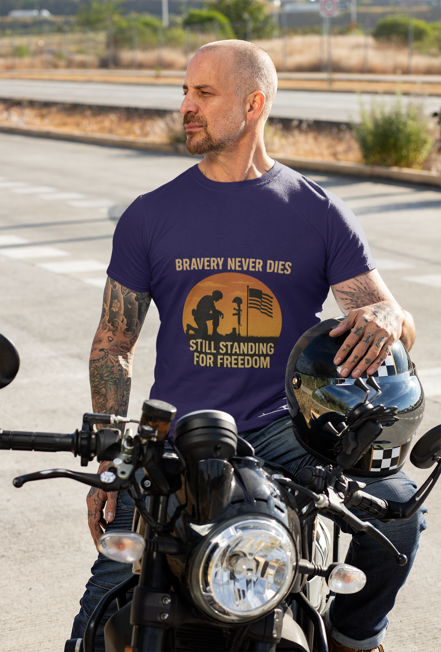 Bravery Never Dies Unisex Tee