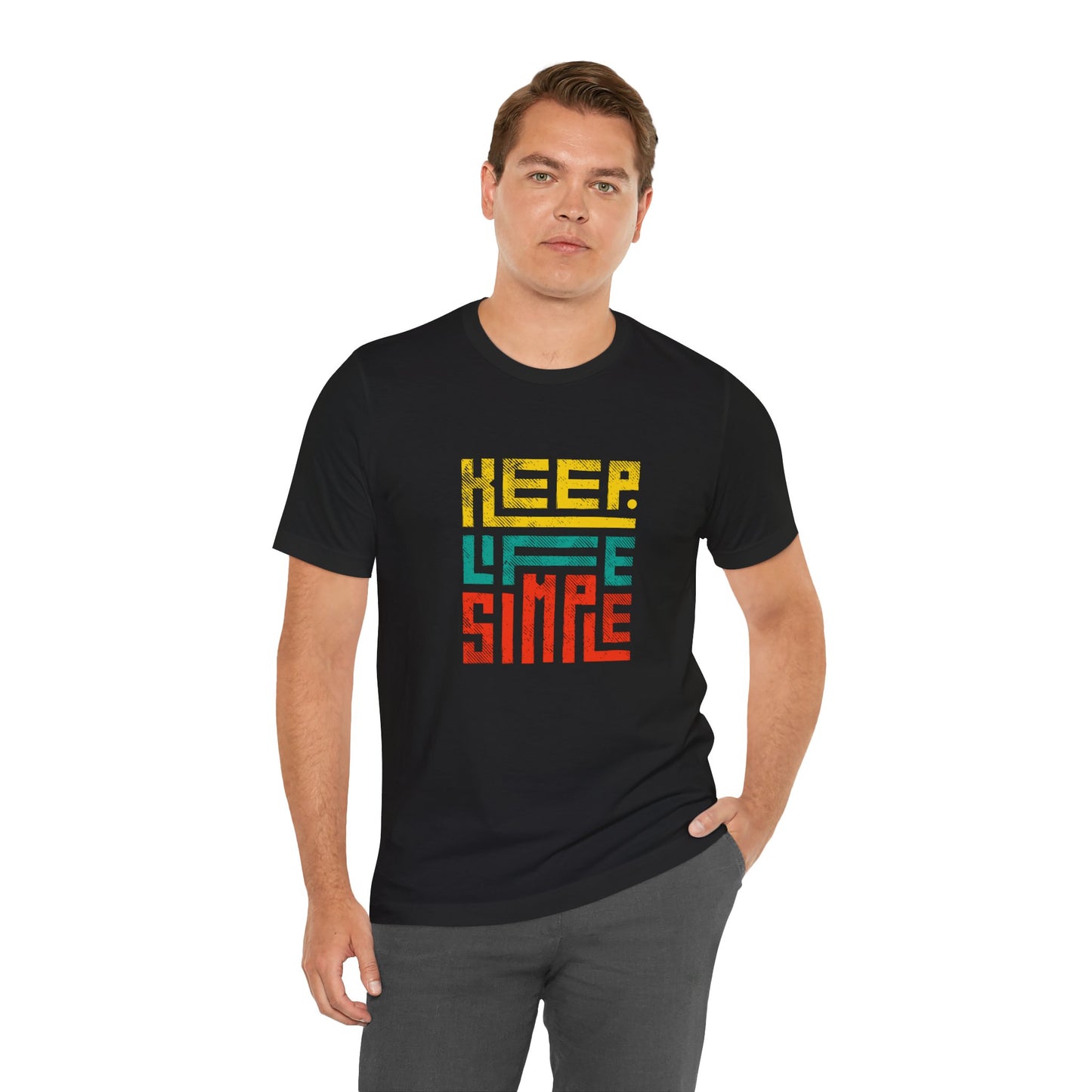 Keep Life Simple Unisex Casual Tee