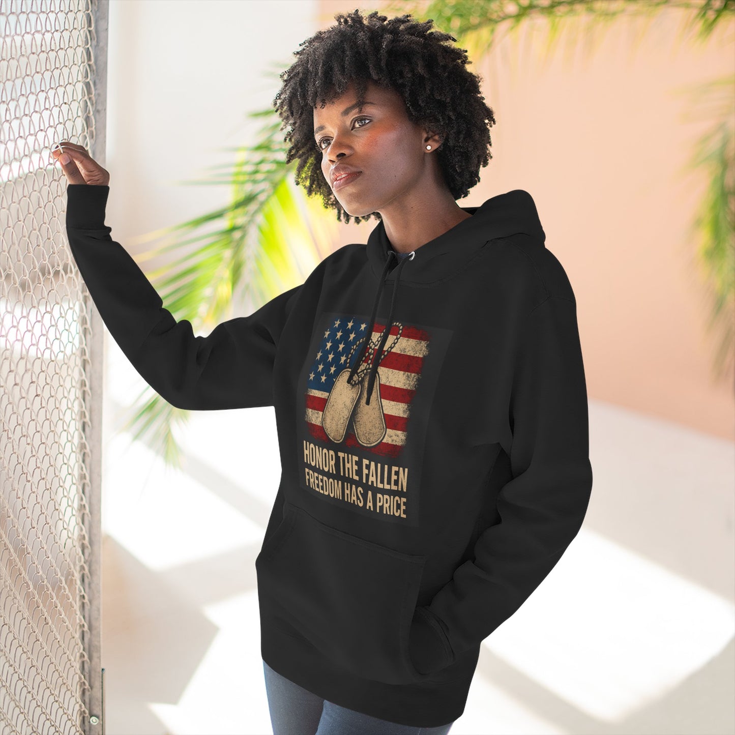 Honor the Fallen Three-Panel Fleece Hoodie