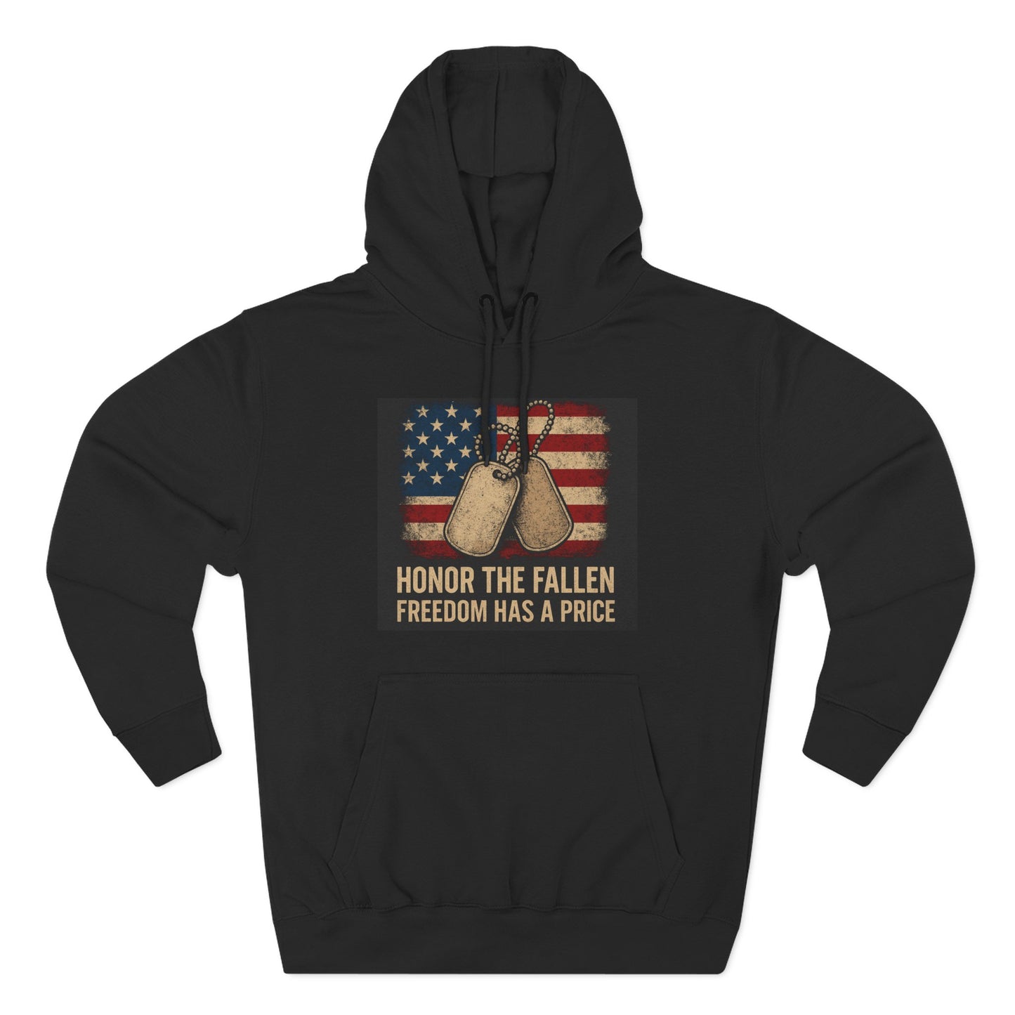 Honor the Fallen Three-Panel Fleece Hoodie