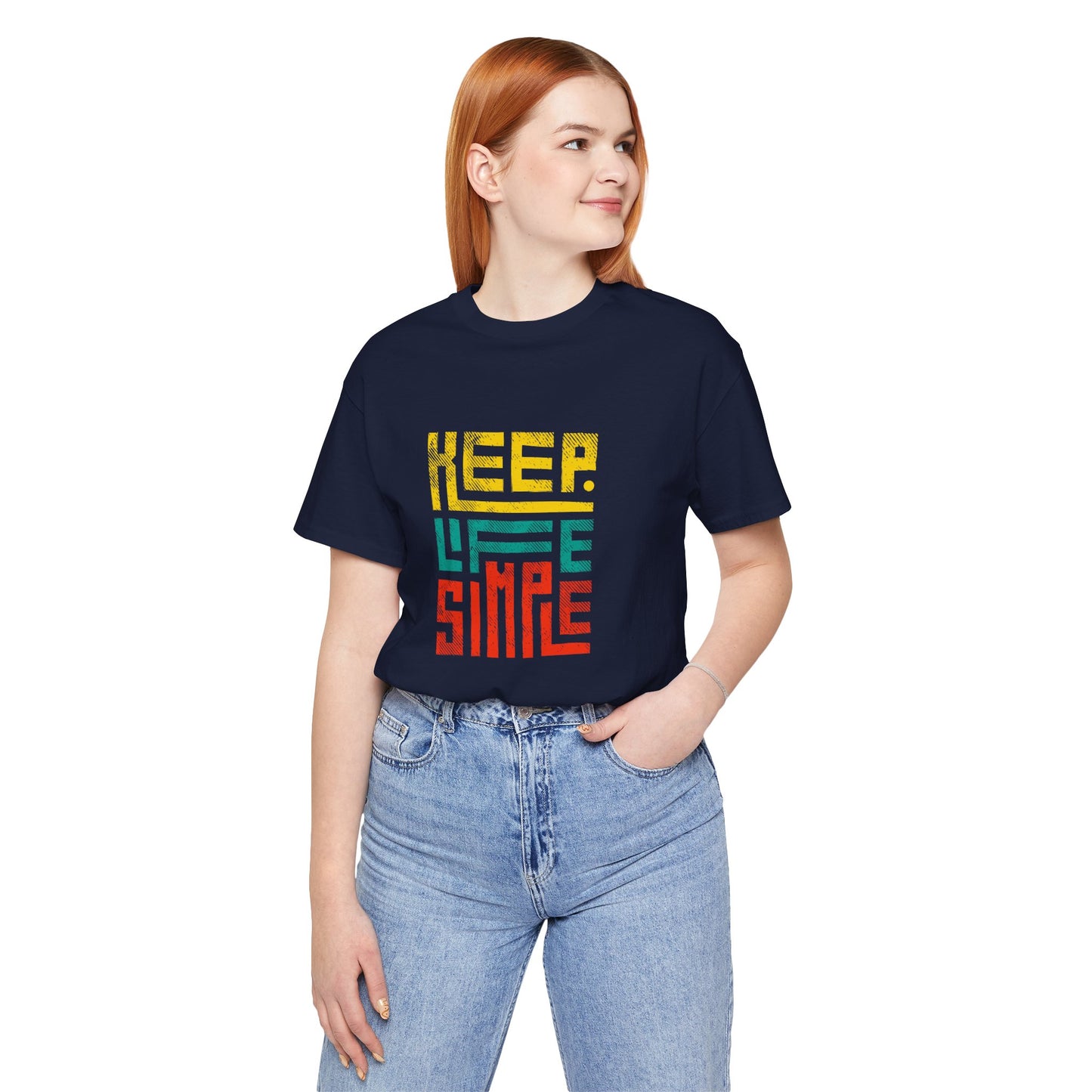 Keep Life Simple Unisex Casual Tee