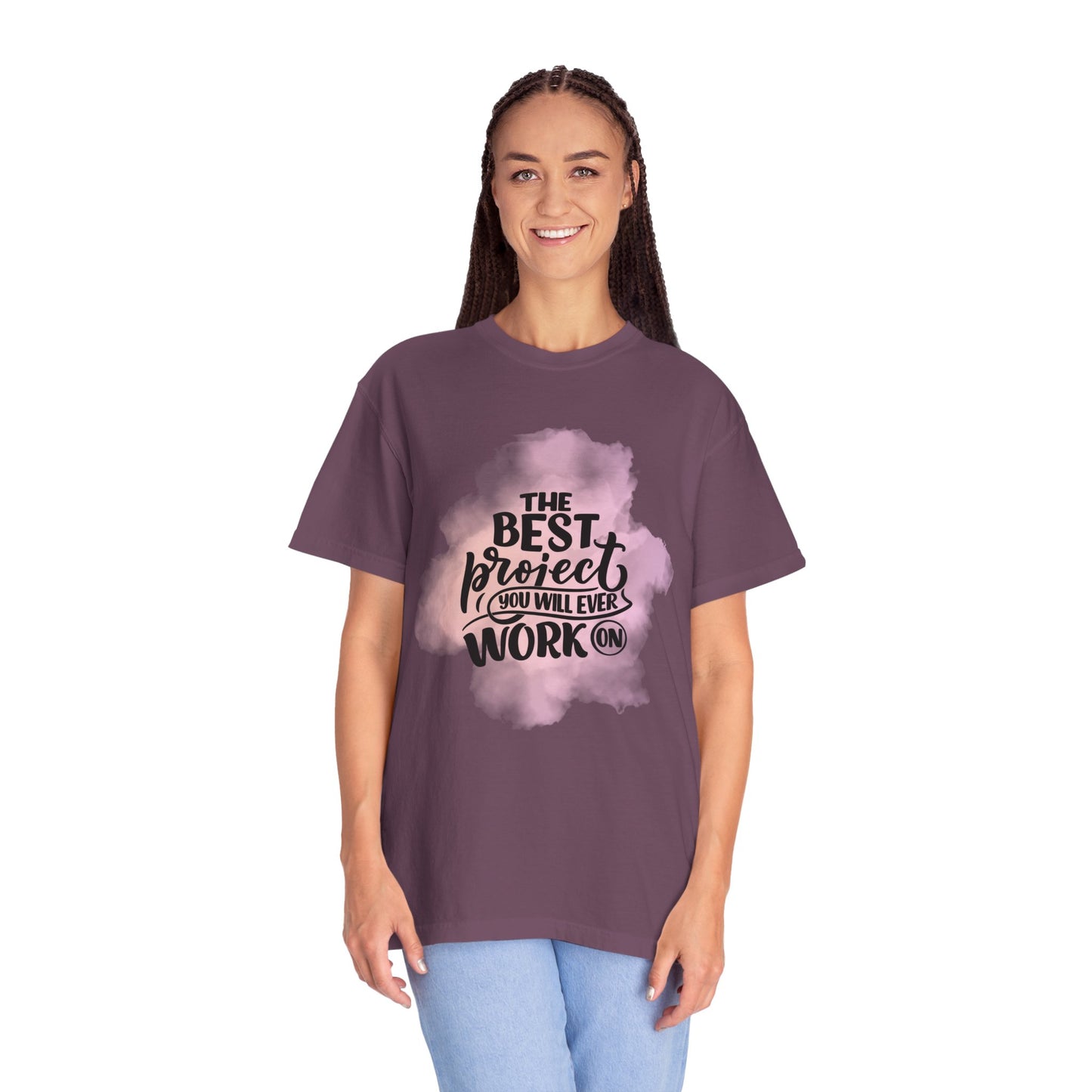 The Best Project Unisex Garment-Dyed T-Shirt