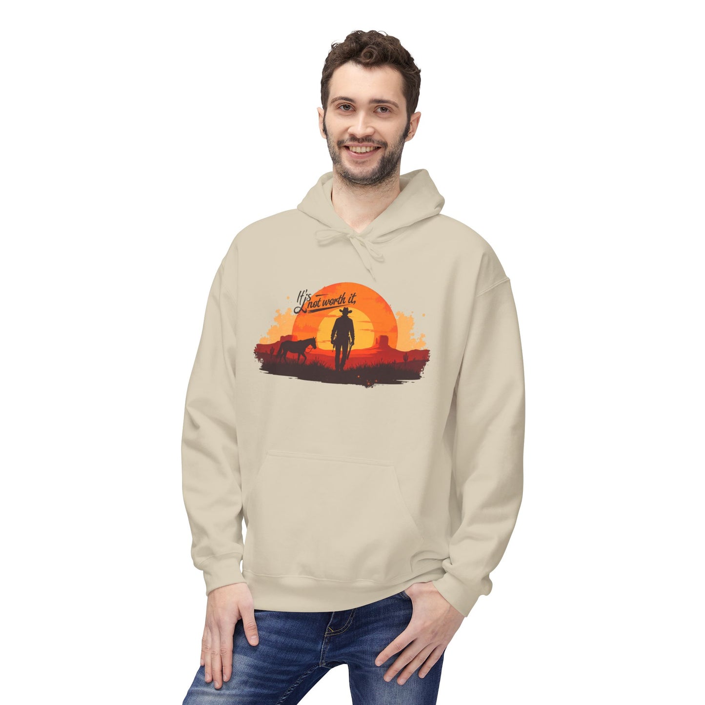 Vibrant Sunset Adventure Hoodie