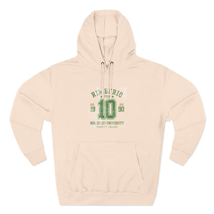 Casual Urban Fleece Hoodie with Graphic Design