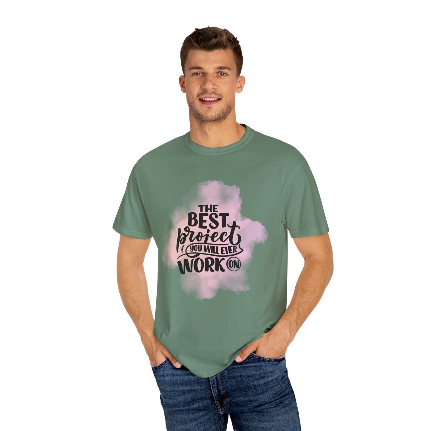 The Best Project Unisex Garment-Dyed T-Shirt