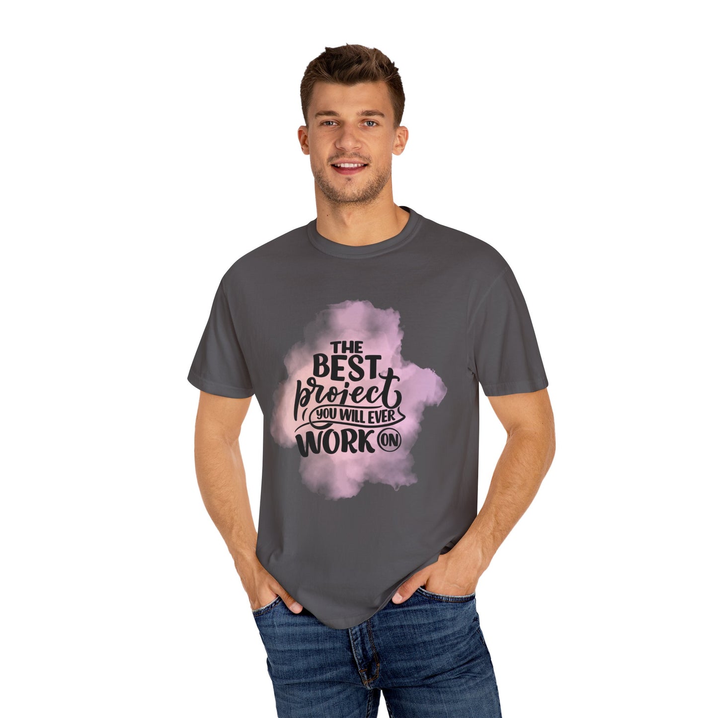 The Best Project Unisex Garment-Dyed T-Shirt