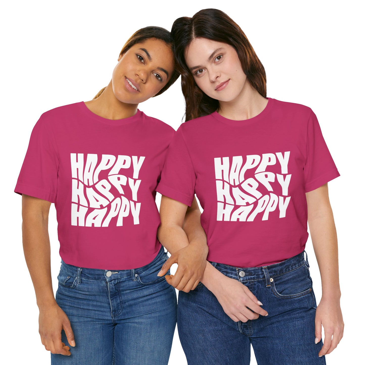 Happy Vibes Unisex Tee