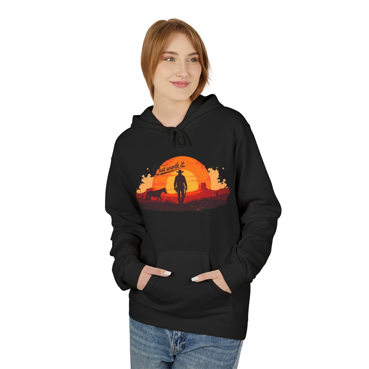 Vibrant Sunset Adventure Hoodie