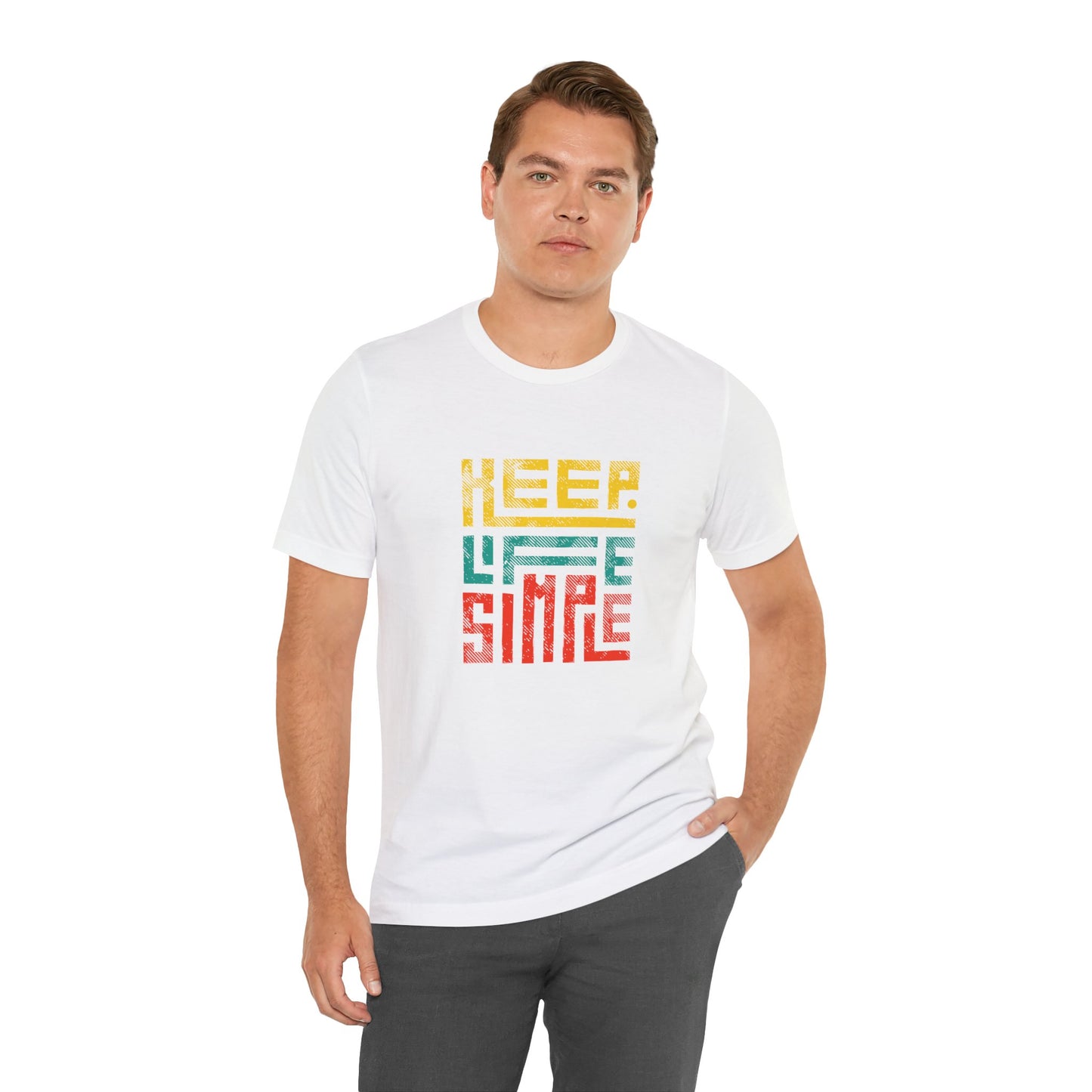 Keep Life Simple Unisex Casual Tee