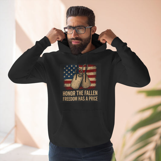 Honor the Fallen Three-Panel Fleece Hoodie