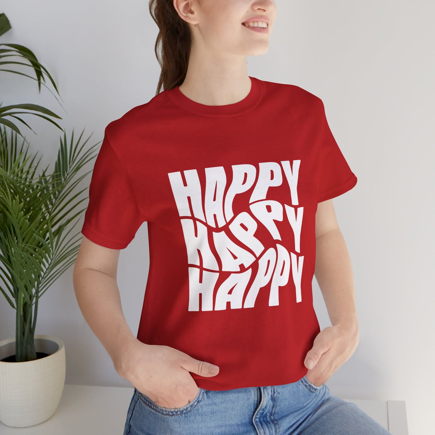 Happy Vibes Unisex Tee